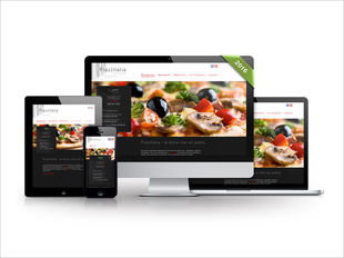 Responsive-Design für Ristorante Piazzitalia